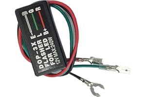 DEVMO 3 Pin 12V Electronic LED Flasher Relay for Car Motorcycle Turn Signal Light