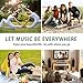 Sound Bar Wired and Wireless Connection, 3D Surround Sound Speaker Bar, Bluetooth Home Theater Silver with 2.0 Channel Remote Control, Dual Connection Methods for TV PC Smartphones Music and Moviethumb 1