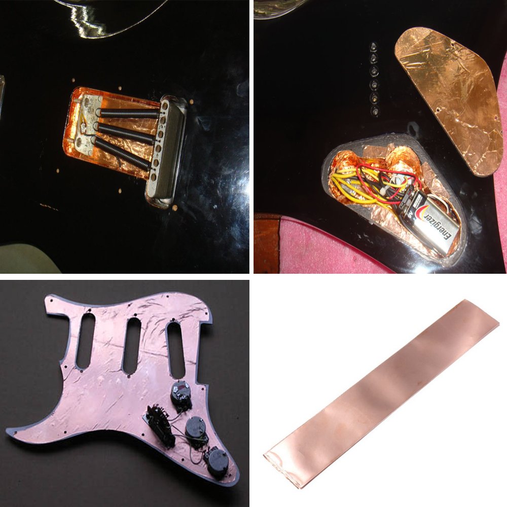 Creanoso Copper Foil Shielding Tape for Guitars Double Conductive