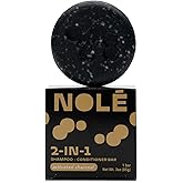 NOLE CARE Shampoo and Conditioner Bar 2 in 1 - Activated Charcoal for Deep Cleansing, Hydration, and Impurity Removal, 3 oz