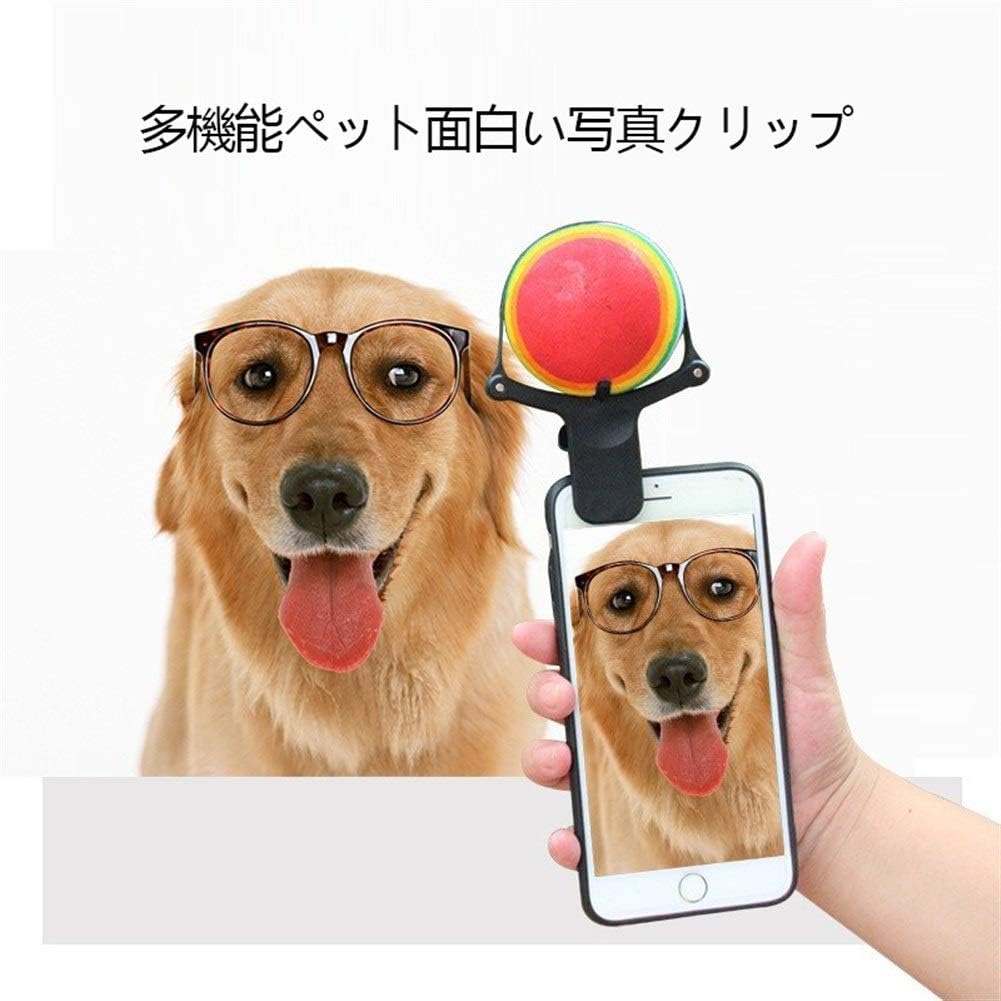 Amazon Co Jp ペット自撮りアーティファクト 面白い犬の自分撮り自分撮りテニステニスの犬の写真アーティファクトペット自分撮り Color 1pcs ホーム キッチン