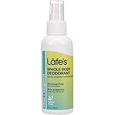 Lafe's Natural Deodorant | 4 Ounce Whole Body Non-Aerosol Deodorant Spray | Aluminum, Paraben, & Baking Soda Free | Citrus & Bergamot