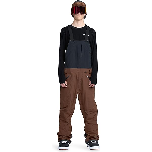 Amazon.com: Volcom Men's Rain Gore-Tex Relaxed Fit Snowboard Bib