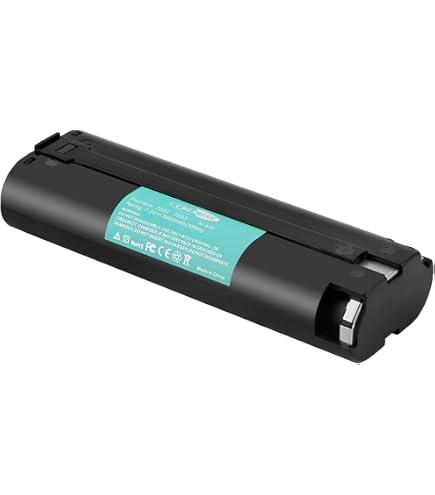 2-Pack UpStart Battery Replacement For Makita 7.2V NICD (1300mAh) - Fits 6010D, ML702, 9500DW & Many More Tools - View #7