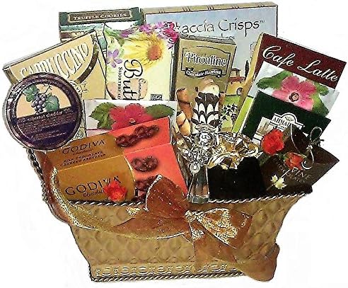Inspirational Glass Angel &amp; Sweets Gift Basket