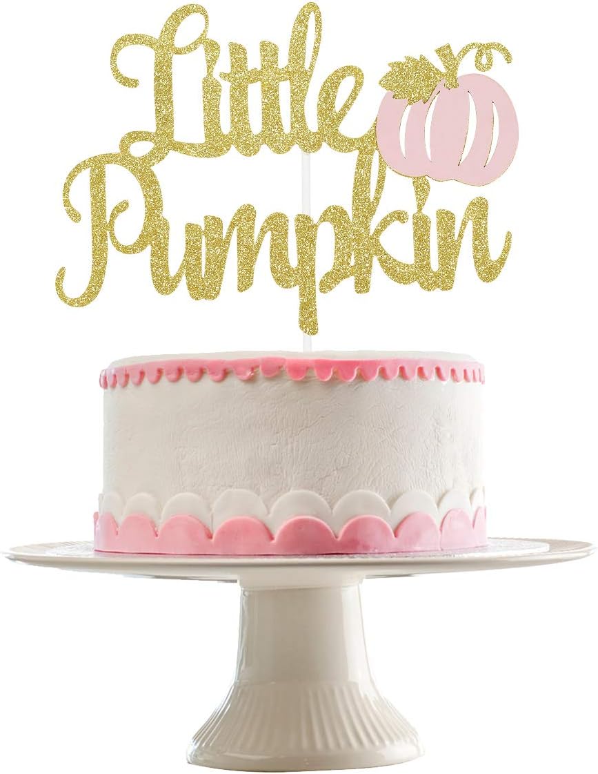 little pumpkin baby shower cake
