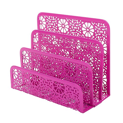 Crystallove Set of 3 Metal Mesh Office Desk Accessories ...