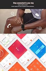 WY8 ID205L Smart Watch Fitness Tracker IP68 Heart Rate Sleep Monitor Steps view 9