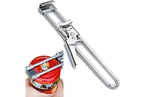 zengxiaoyun® Master Jar & Bottle Opener, Adjustable Multifunctional Stainless Steel Can Opener Jar Lid Gripper, Manual,Kitche