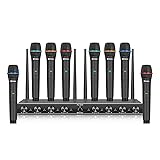 D Debra Audio AU800 Pro UHF 8 Channel Wireless
