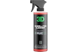 3D GLW Series Wheel & Tire Cleaner – Deep Cleaning All-in-One Formula | Removes Brake Dust, Grime, Tire Browning | Safe on Al