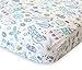 100% Cotton Fitted Crib Sheet - Premium Baby Bedding - Soft, Breathable & Durable - Space Print