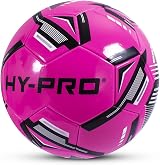 Hy-Pro Reflex 2.0 Football Size 5 Pink - Training & Match Ball PVC 30-Panel view 2