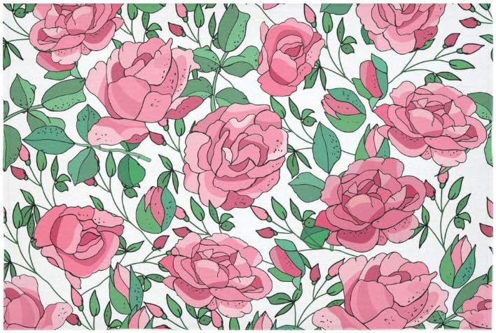 N A Girly Tapestry Pink Rose Elegant Flowers Tapestries Wall Hanging Psychedelic Indian Bathroom Wall Hangings Dorm Decor For Living Room Bedroom 60 40inch 152cm X 102cm Amazon Co Uk Kitchen Home