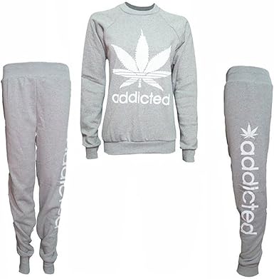 gray tracksuit womens