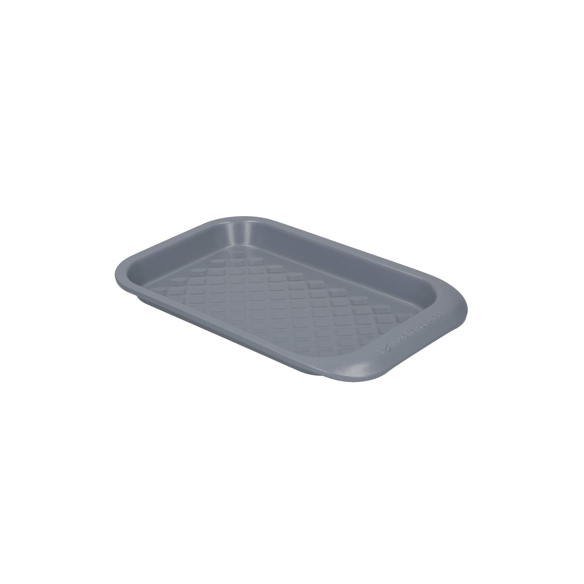 MasterClass Smart Ceramic Baking Tray with with PTFE, PFOA and BPA Free Non Stick, Robust 1mm Thick Carbon Steel, 23 x 15cm Small Stackable Cookie Sheet
