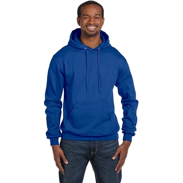 Amazon.com: Champion Double Dry Action Fleece Pullover Hood_Royal