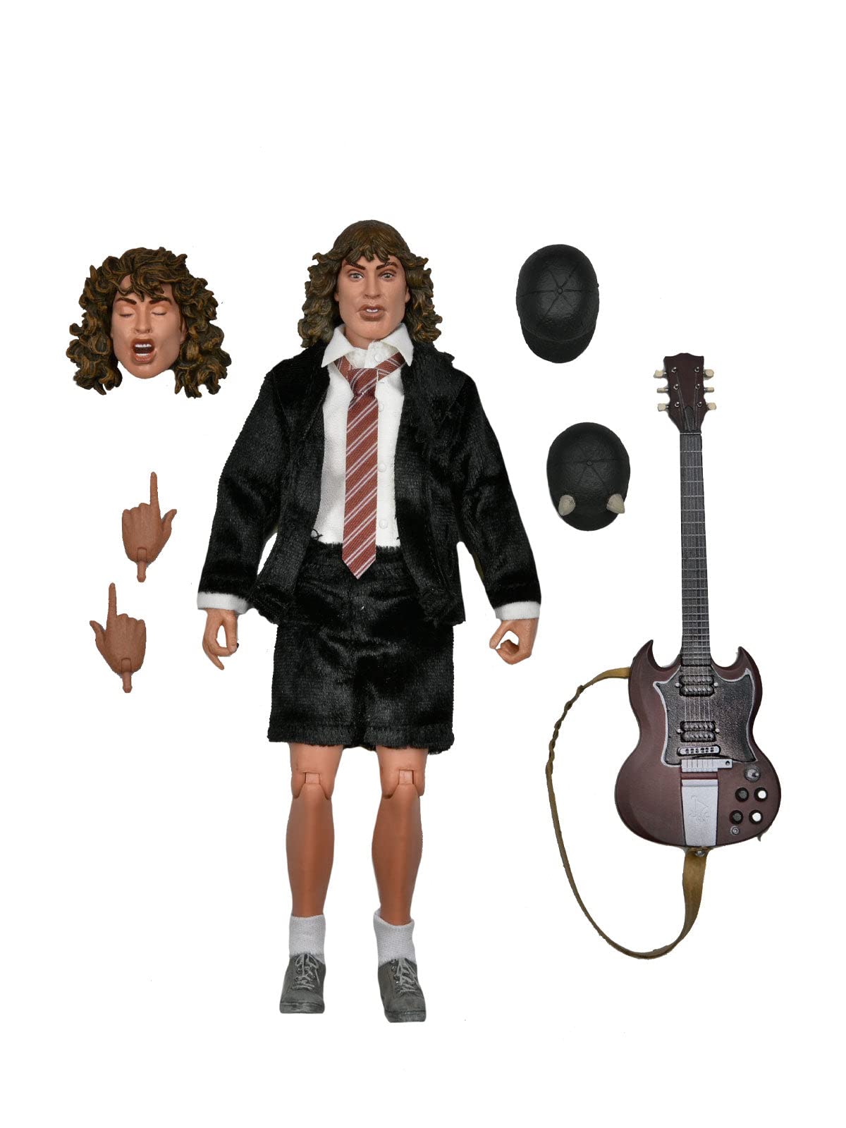 NECA AC-DC - Angus Young Highway to Hell - Action Figure collectible - Height 20cm