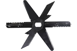 SuperHandy Wood Chipper Mulcher Leaf Shredder Replacement Blade Set (3pcs) (Also Compatible with Landworks Shreadder GUO049)