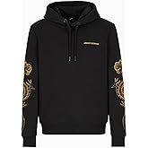 Armani Exchange mens Limited Edition Lunar New Year Capsule Dragon Hoodie