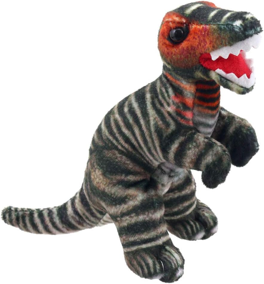 The Puppet Company - Dinosaur Finger Puppets - T-Rex (Brown), PC002240