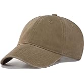 TSSGBL Vintage Cotton Washed Baseball Caps Unstructured Low Profile Adjustable Distressed Dad Hat for Men Women Small - XXL