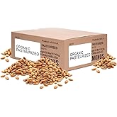Burroughs Family Farms 25 LB Regenerative Organic Natural Raw Almonds - Gluten-Free, Non-GMO Paleo Keto Almonds - 0% Sodium &
