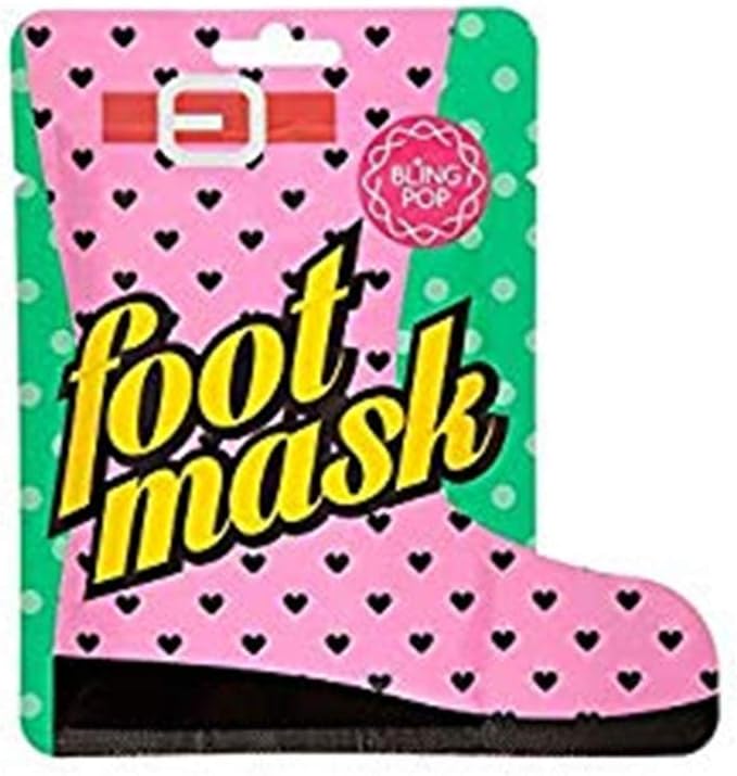 Bling Pop Body Mask Selection (Nail, Hand, Foot) Made In Korea Pack of 10 (Foot)