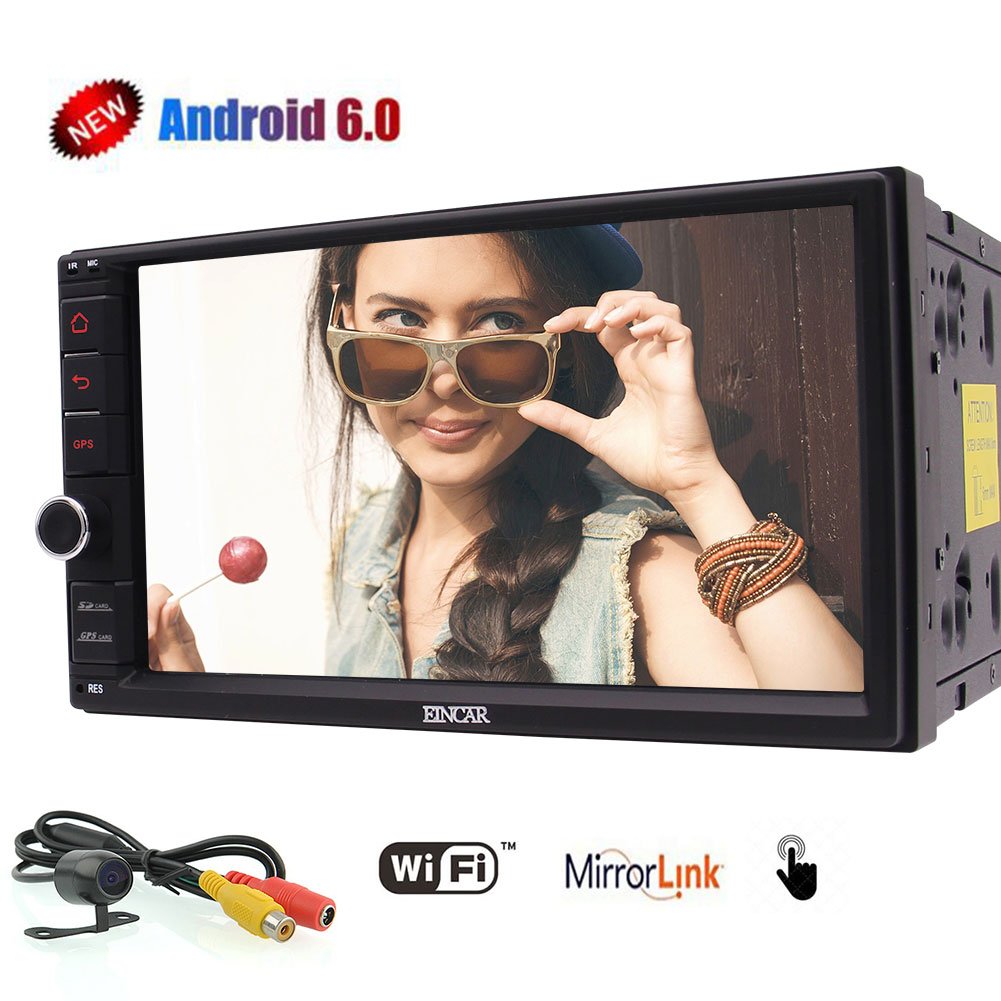 在庫一掃 Obd2 バックミラーカメラeincar 7インチのandroid 6 0ダブル2ディンカーno Dvdプレーヤーダッシュでfm Amラジオ1080pビデオオーディオプレイヤーのサポートwifi 3g 4gのブルートゥース外部マイクミラーリンク B074c6mfry 人気が高い Perfektpilates Nl