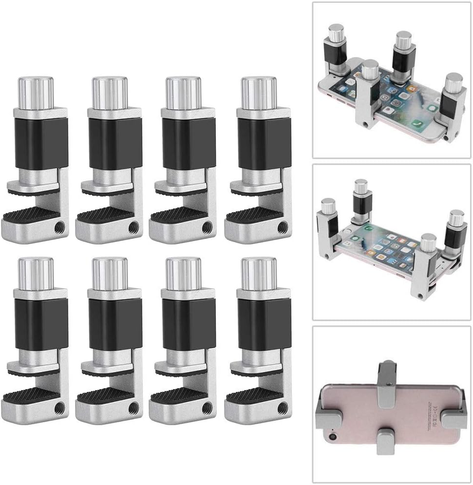 ASHATA Adjustable Clip Fixture LCD Screen Fastening Securing Clip Clamp Repair Tool for Phone Tablet (8pcs) - Image 3