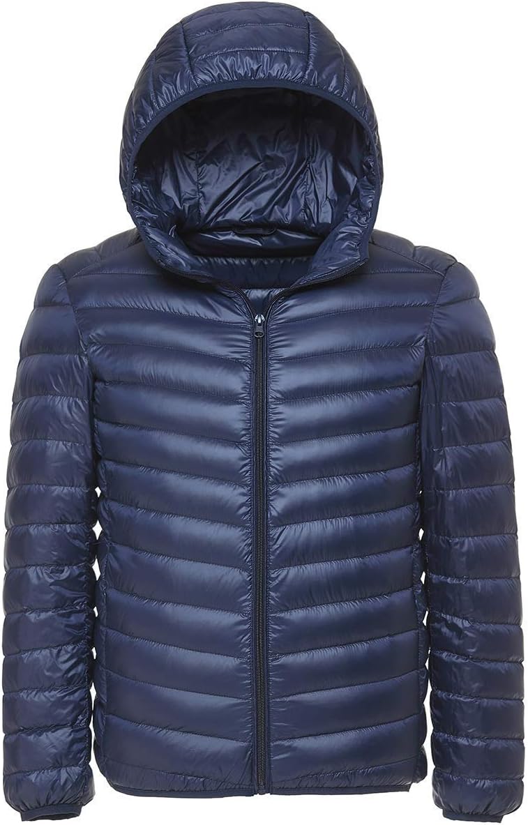 GEEK LIGHTING Men's Winter Lightweight Packable Down Jacket Outwear Puffer Coats