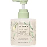 Thymes Nourishing Hand Wash - Liquid Hand Soap for Bathroom or Kitchen - Liquid Soap with Notes of Eucalyptus Oil, Lemon, Petitgrain, Bergamot, Lemongrass, & Lush Fir (Eucalyptus, 9.4 fl oz)