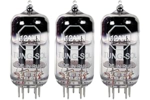 New Gain Matched Trio (3) Tung-Sol Reissue 12AX7 ECC83 Tubes - Authorized Dealer