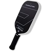 Paddletek Bantam TKO-C 14.3mm Pickleball Paddles with Polymer Honeycomb Core - Unidirectional Carbon Fiber &ndash; Torsional Weighting &amp; High Tack Performance Grip - USAPA Approved - 5.25 Inch Handle