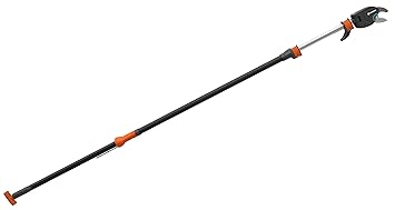 GARDENA Teleskop StarCut 410 plus: Teleskop-Baumschneider zum Schneiden von Ästen, einstellbare Länge von 230 - 410 cm, 6.5 m