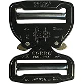 Austrialpin Cobra Buckle 7075 Aluminum Quick Release Dual Adjustable No-Sew 1.75" (45mm)