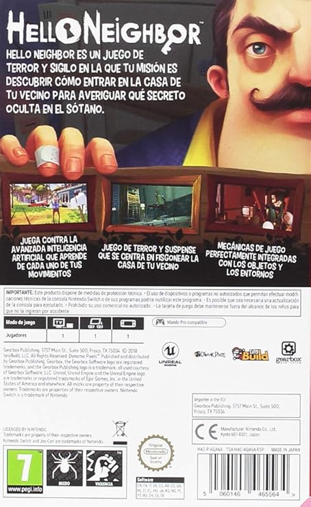 Hello Neighbor Amazon Es Videojuegos