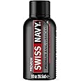 SWISS NAVY Silicone Based Personal Lubricant & Anal Lubricant Gel for Men, Women, Couples, Latex-Safe Long Lasting Personal Lubrication, Works Underwater, Paraben Free & Glycerin Free, 1 Oz