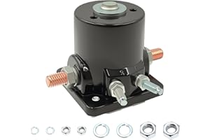 FBLOWMOD 383622 Starter Solenoid, 12V Starter Solenoid Relay Switch, Fit for OMC/Mercury/Sierra Marine/Johnson Evinrude Outboard, Replace 18-5808 3217124 389398 389493 380095 395419 47886 47886T 582708 586180