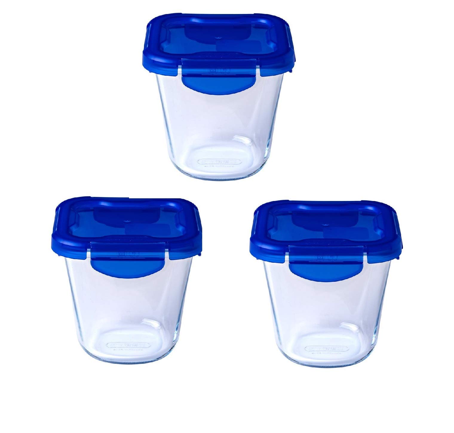Cook&Go - “Pasta Box” glass storage container with waterproof lid 12x12cm