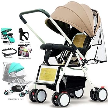 stroller with large basket
