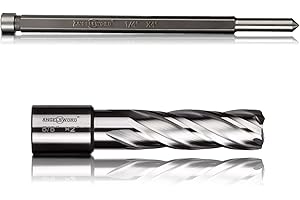 ANGELSWORD HSS Annular Cutter Diameter 5/8", Cutting Depth 2" High Speed Steel, Mag Drill Bits Kit for Magnetic Drill Press, with One 1/4"*4" Pilot Pin