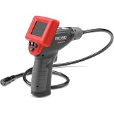 RIDGID 40043 Micro CA-25 Hand-Held Inspection Camera with 4' Cable, Borescope, Red