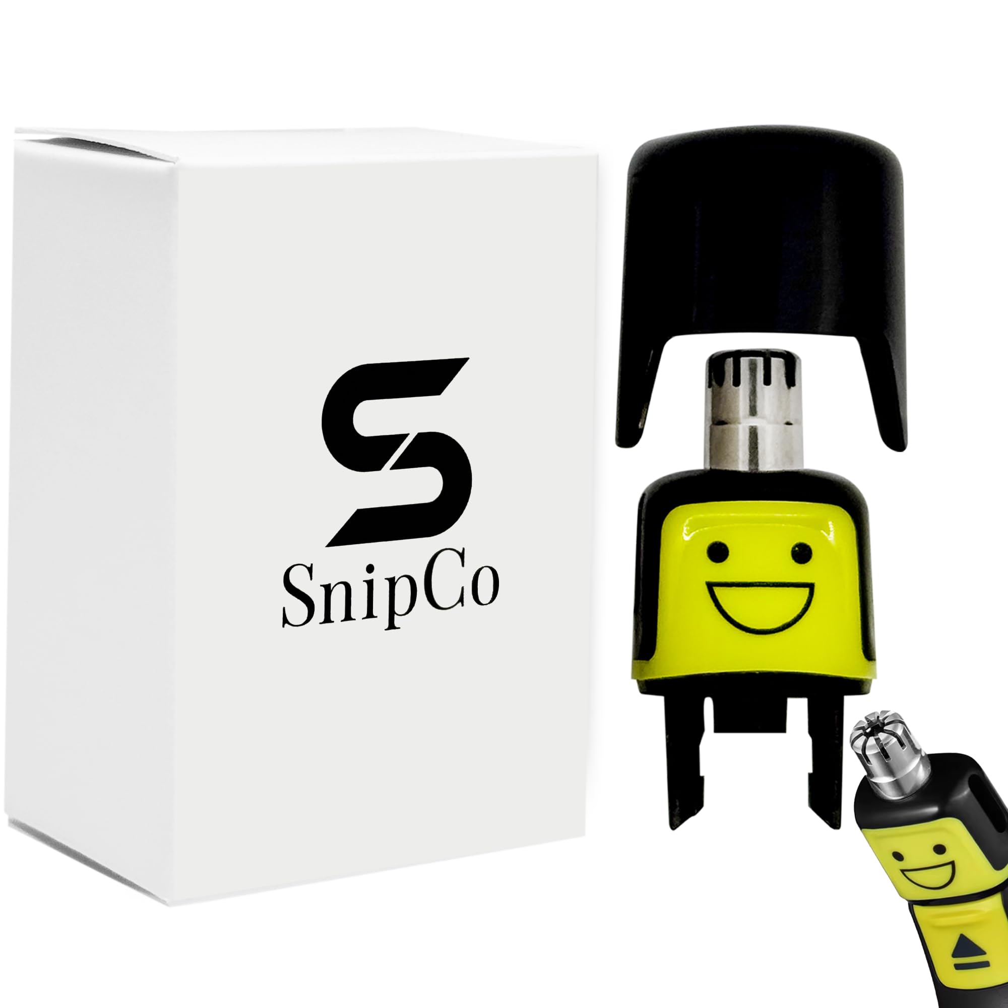 SnipCo Nose, Ear & Eyebrow Trimmer Replacement Attachment - 1 Pack - Compatible with All One Blade Models - Made with Long Lasting Washable Dual Edged Blades - Gifts for Men