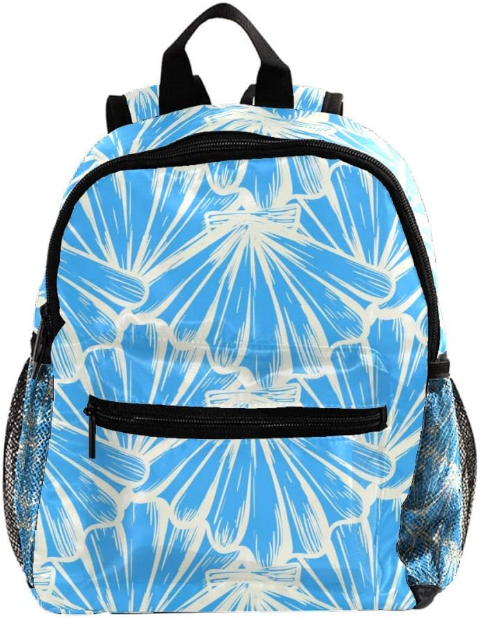 little blue backpack