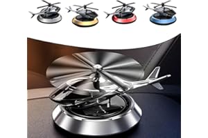 SundiooK Solar Rotation Solar Aromatherapy Car Air Freshener Fragrance Car Aroma Diffuser