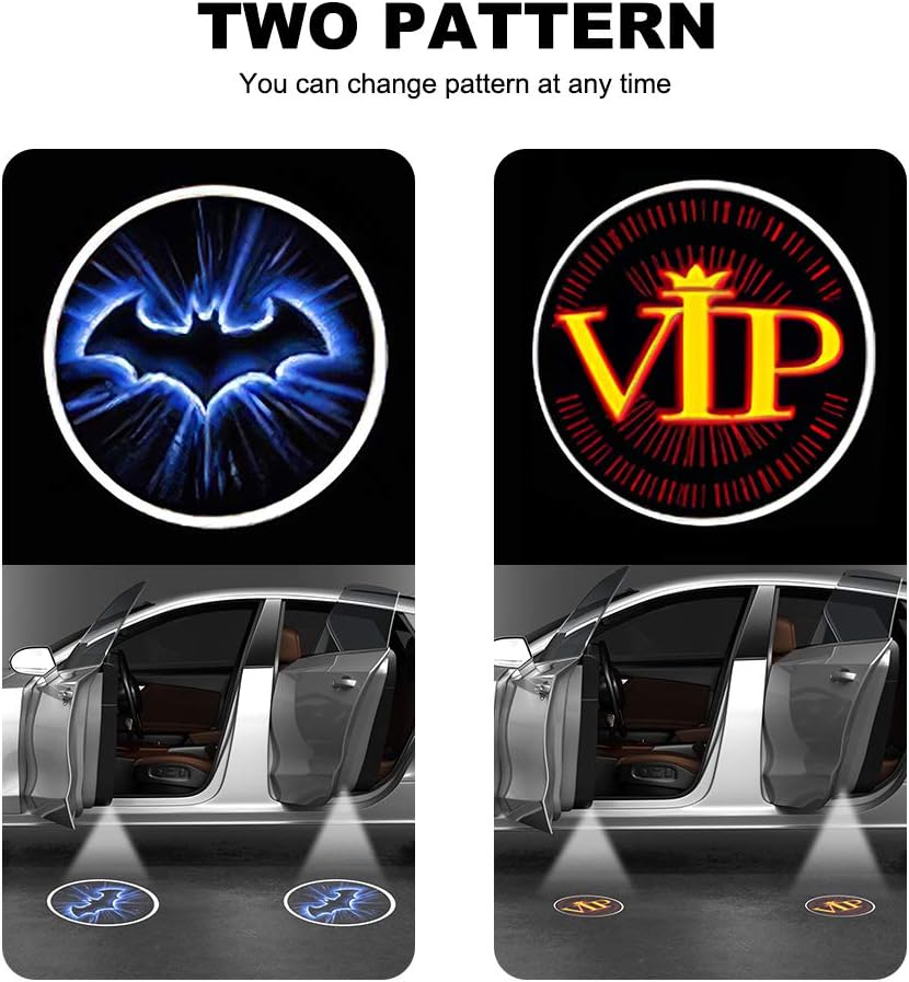 Car Door Light Projector Batman &VIP Hd Courtesy Puddle Light Universal