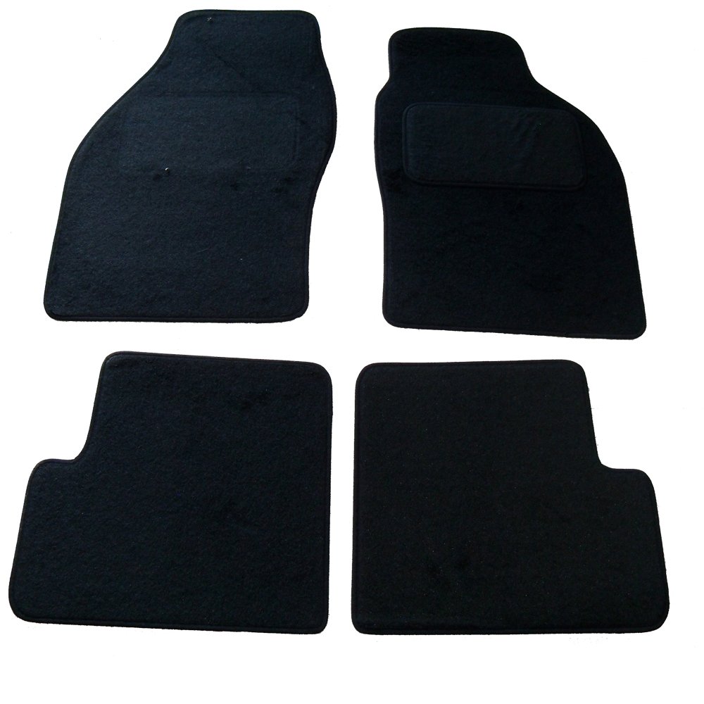 Sakura Car Mats for Saab 9-3 Convertible Fits Models 1997 to 2003 - Black
