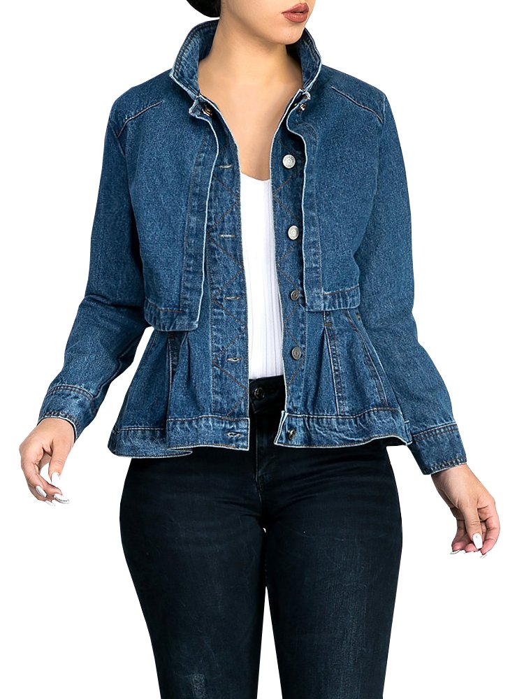 denim jacket cape