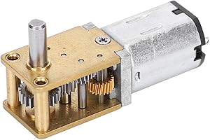 N20 Mini Micro Metal Gear Motor 12V 68RPM Speed Reduction Geared Motor with CW/CCW Rotation for Precision Control Robotics an